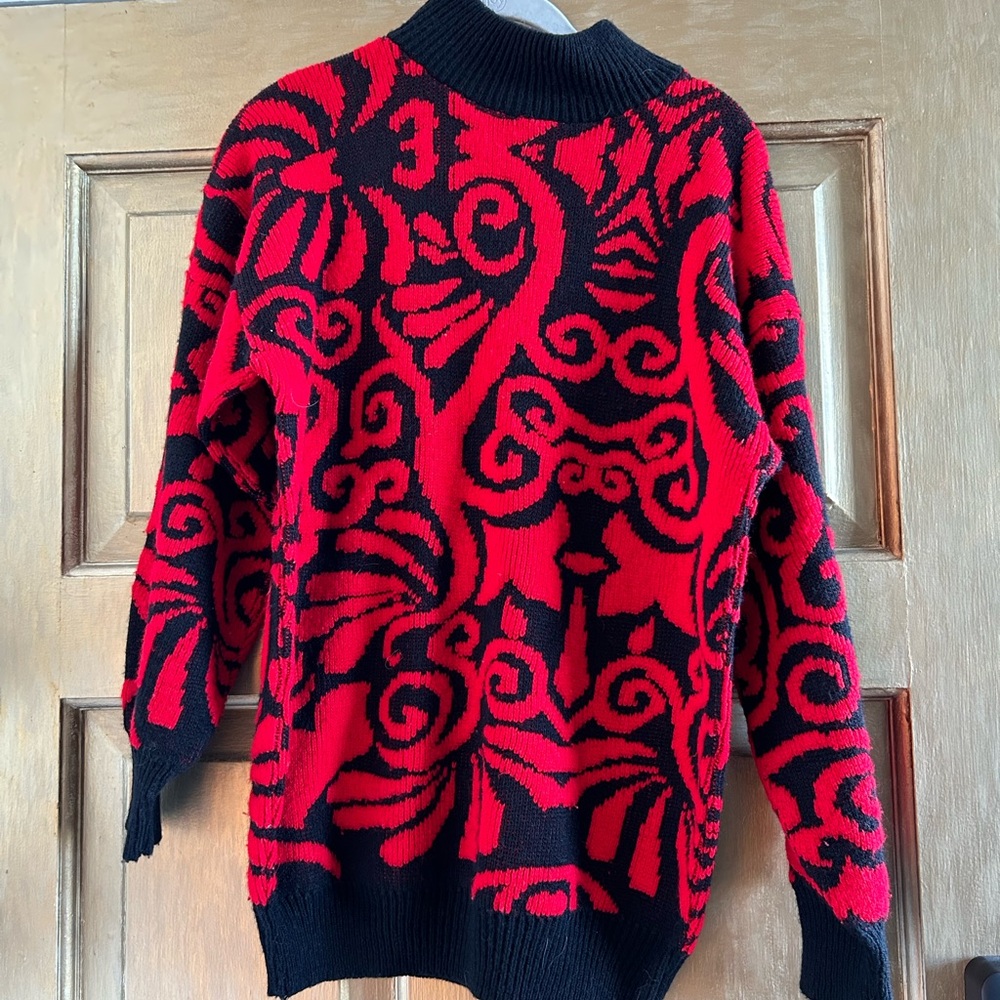 Vintage 80s-90s holiday sweater‎